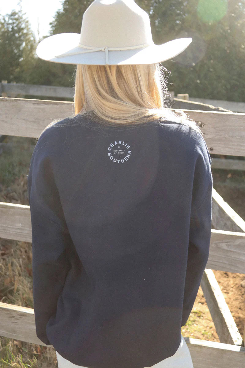 Write This Down Sweatshirt - Navy