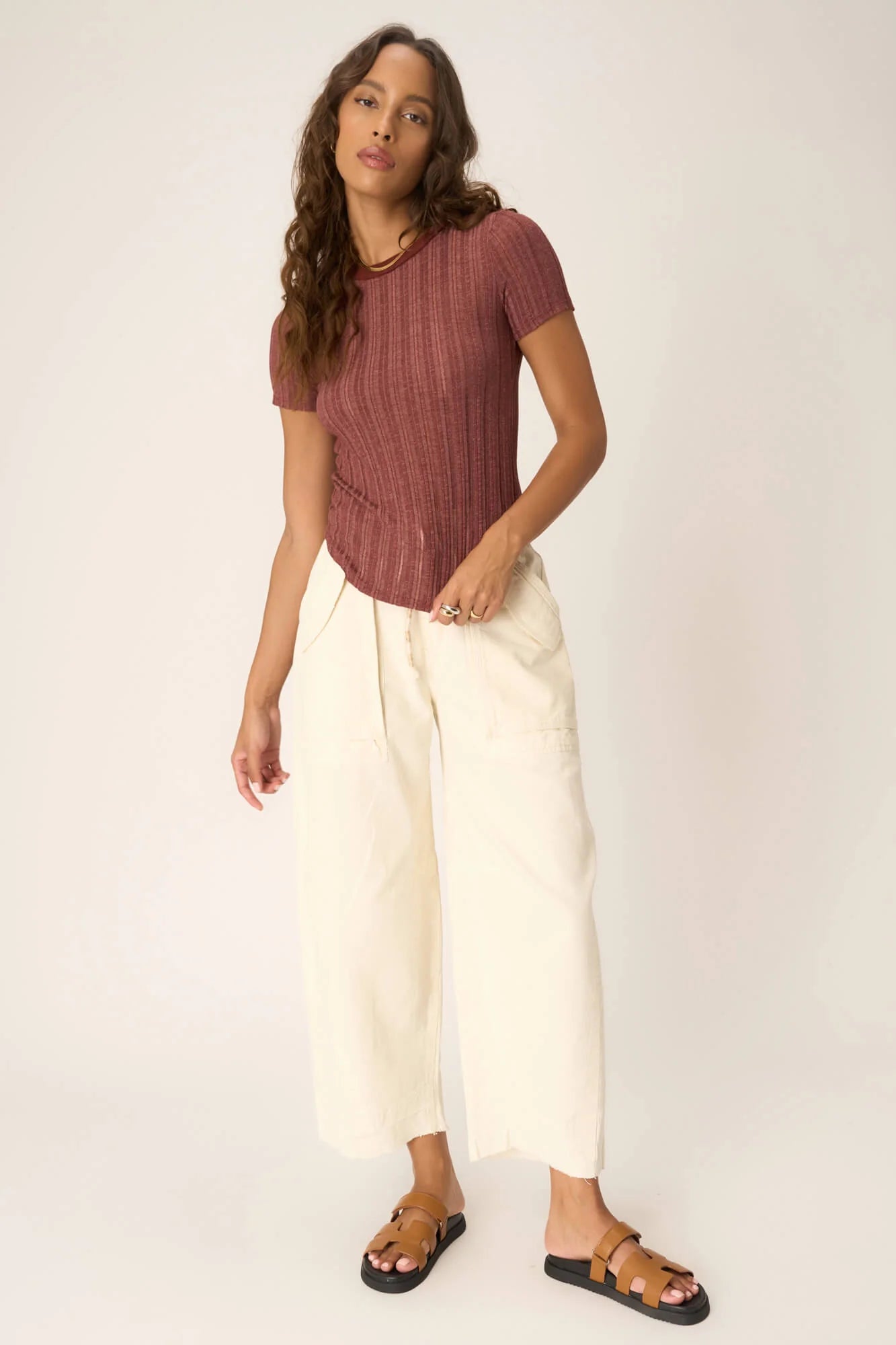 Everyday Textured Rib Tee