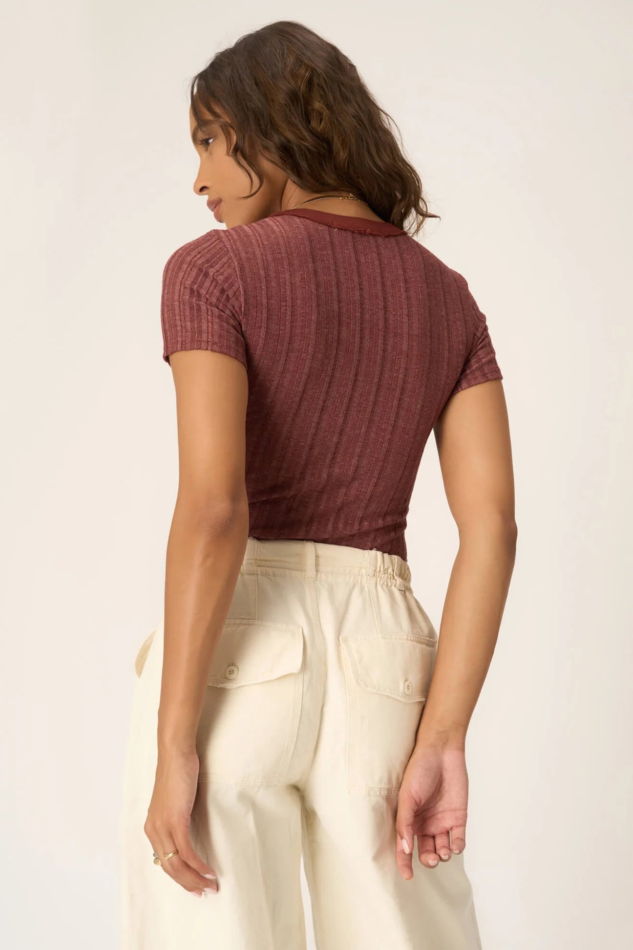 Everyday Textured Rib Tee