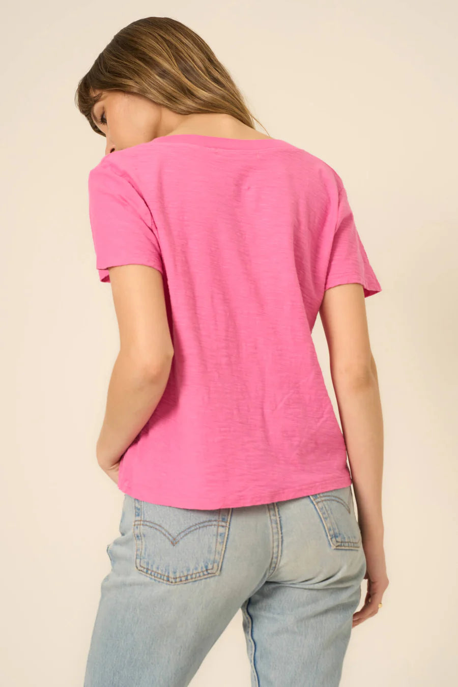 Plata Notched Tee