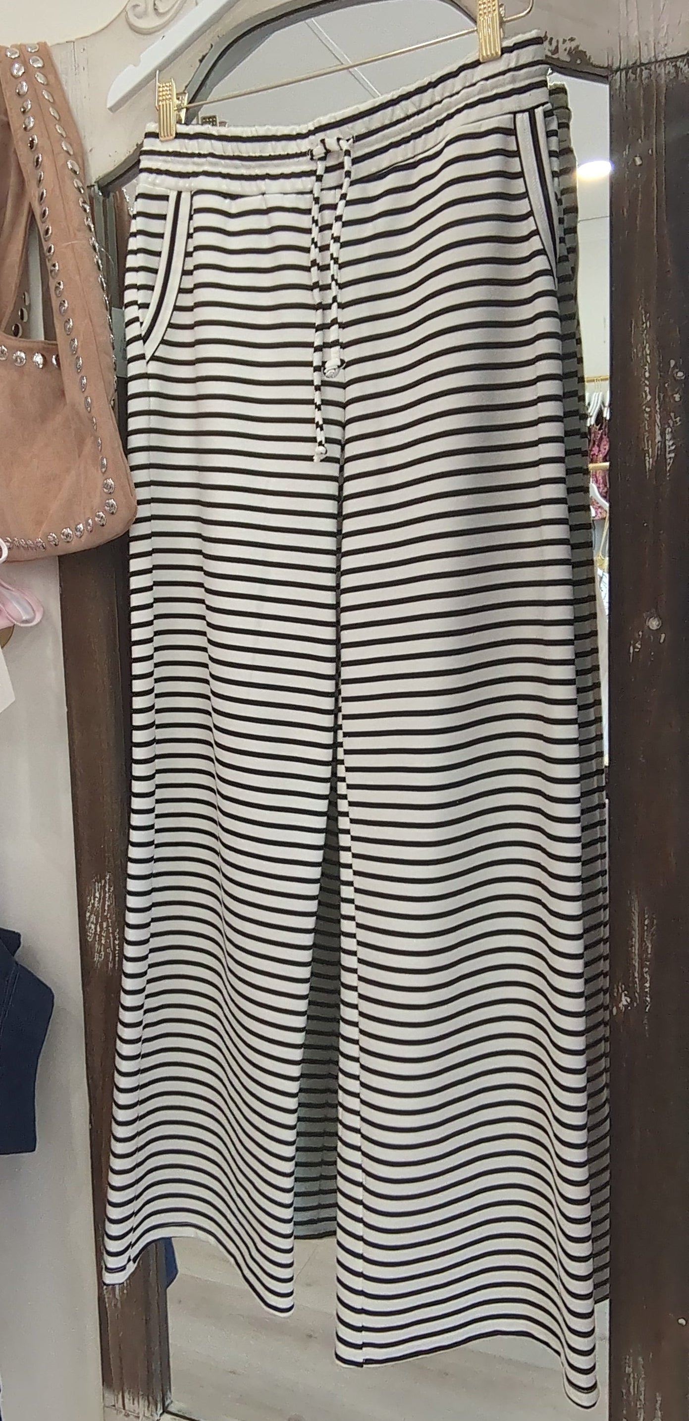 Thea Striped Pants