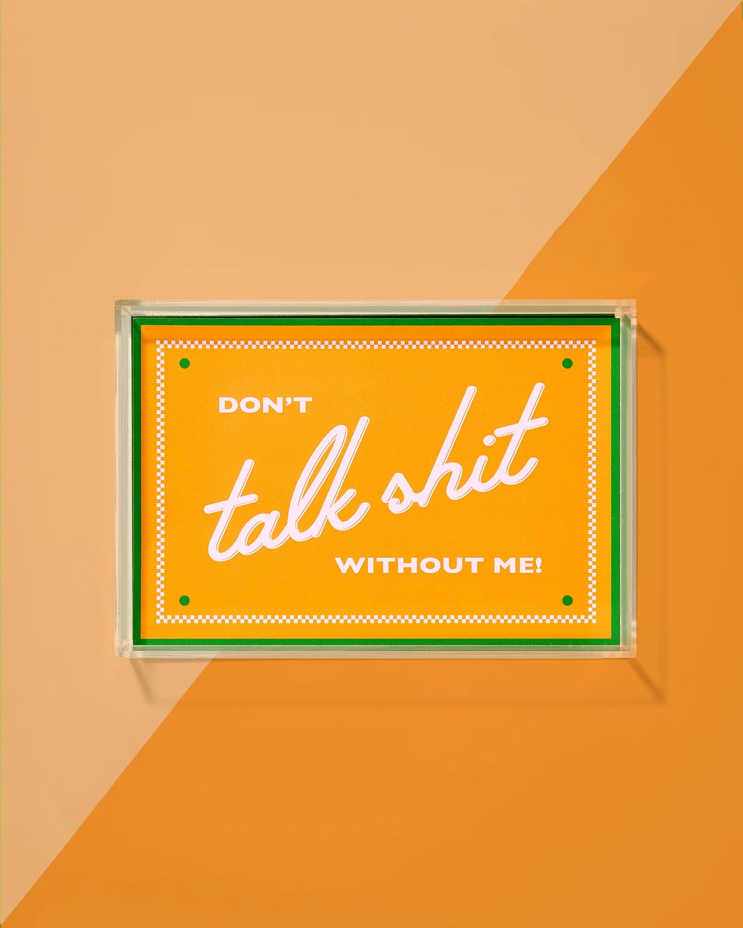 Snarky Orange Tray - Small