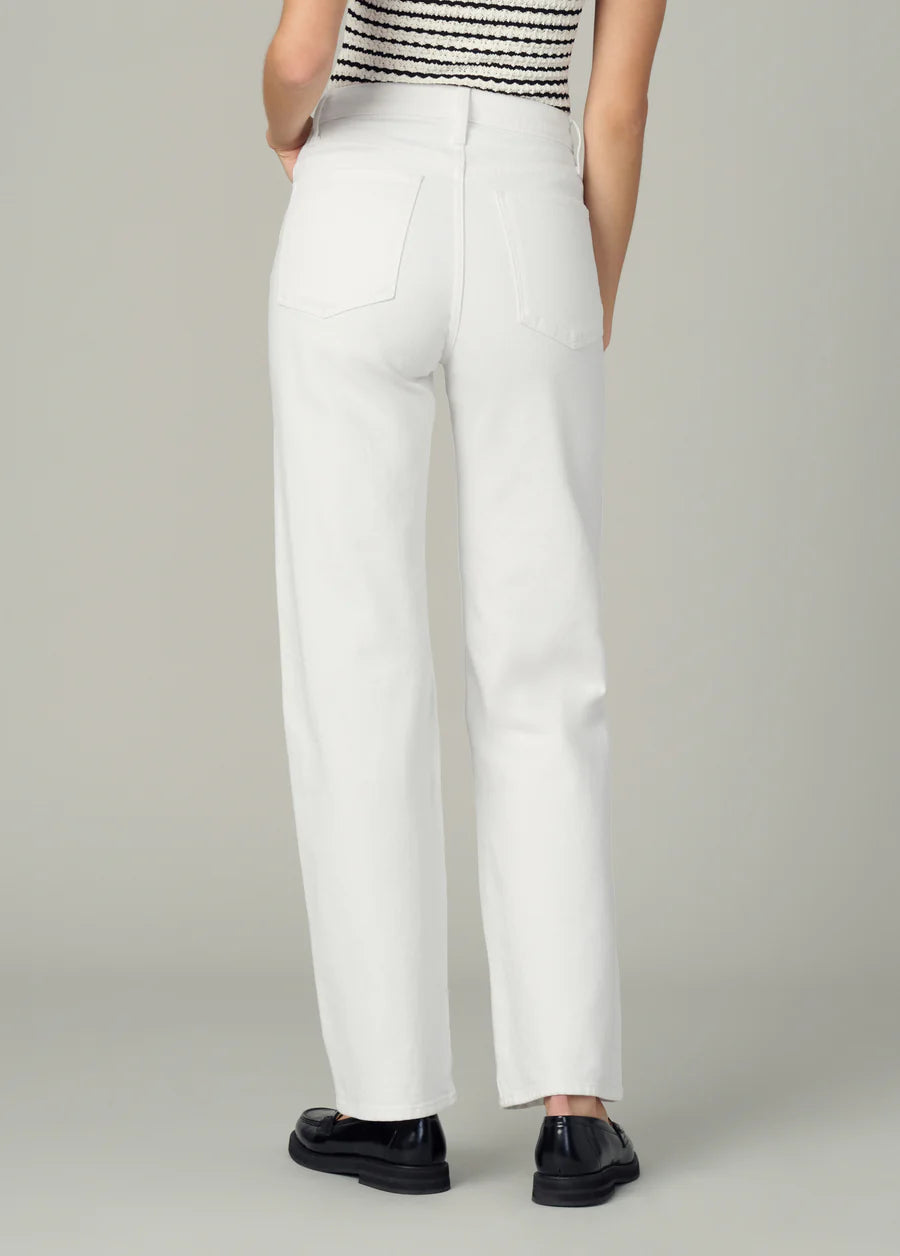 The Margot High Rise Straight - White
