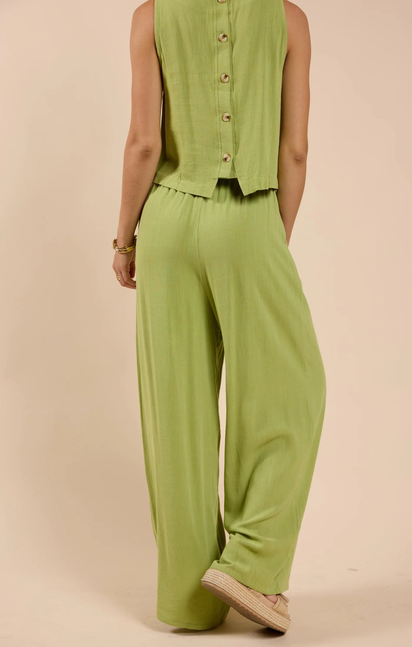 Sugarloaf Linen Tank & Pant Set
