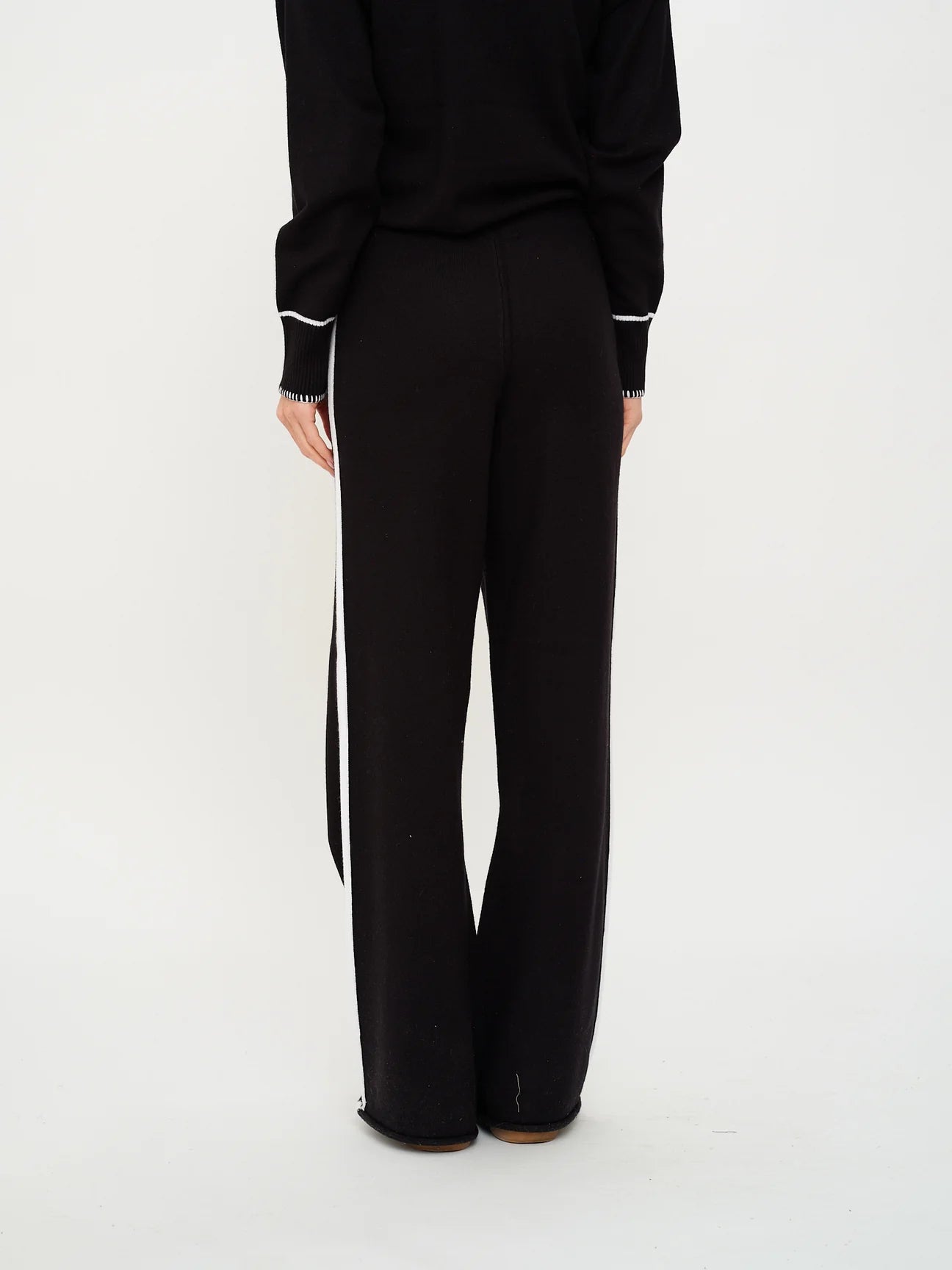 Kellie Stitched Pants - Black