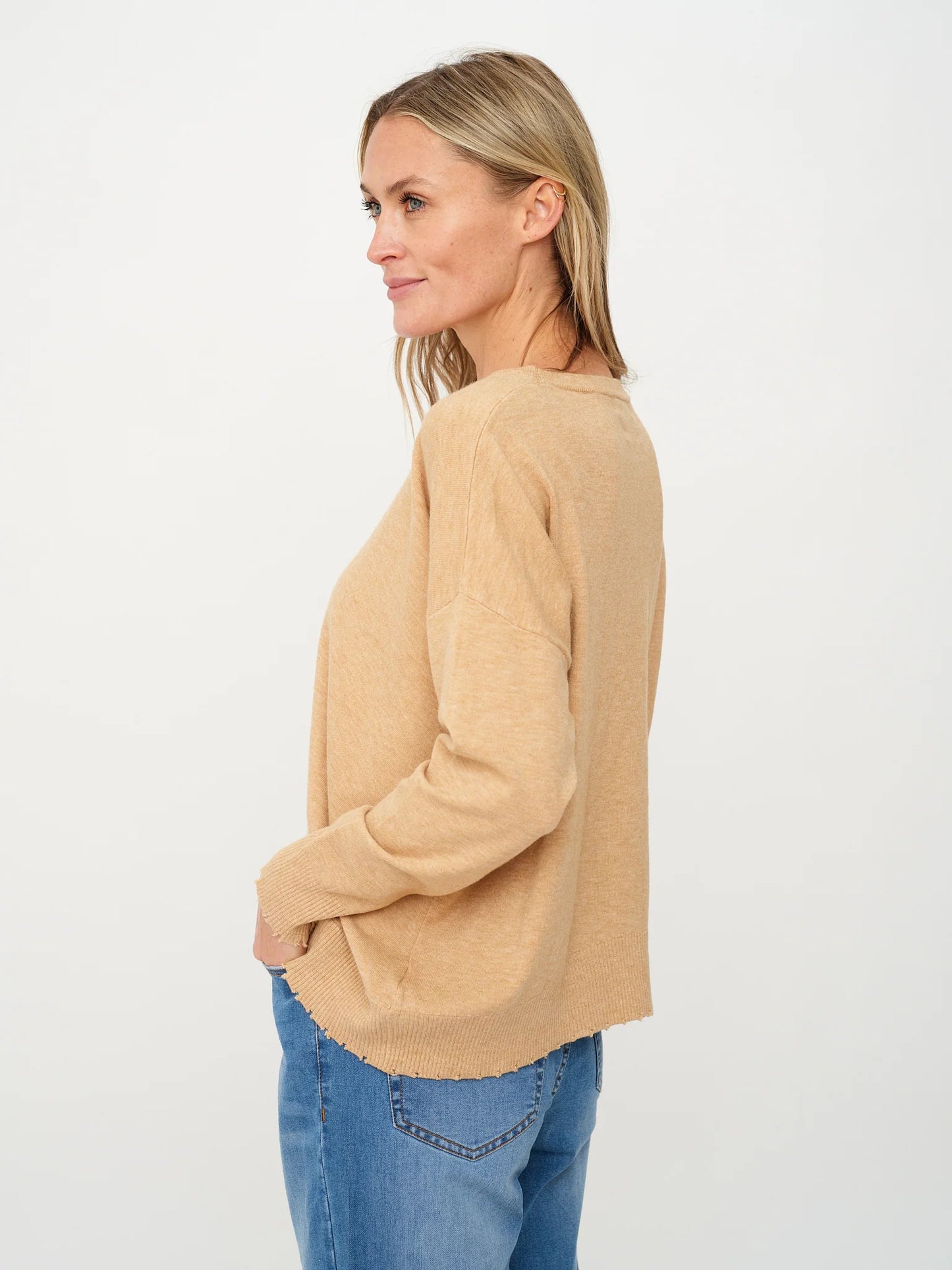 Angii Sweater, Camel
