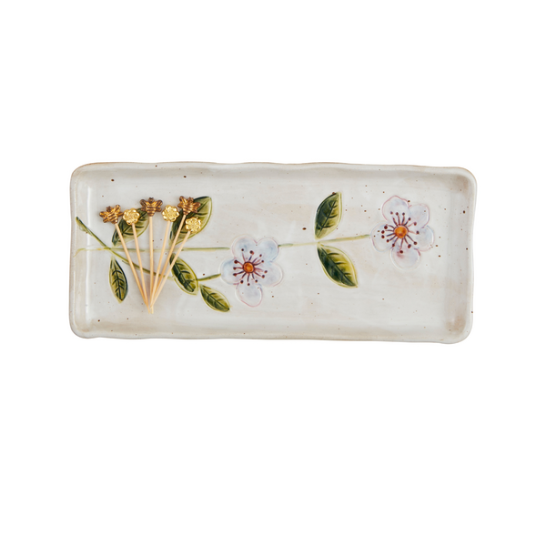 Flower Tray and Toothpick Set
