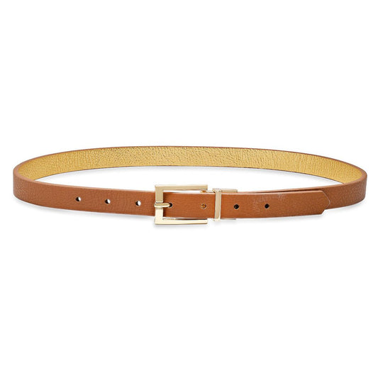 Pasadena Reversible Belt- Caramel Gold