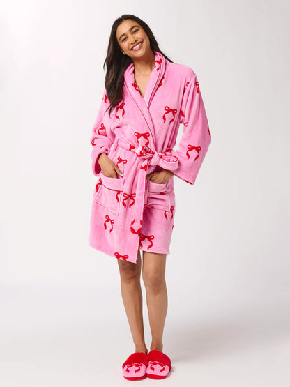 Bows Robe, Pink