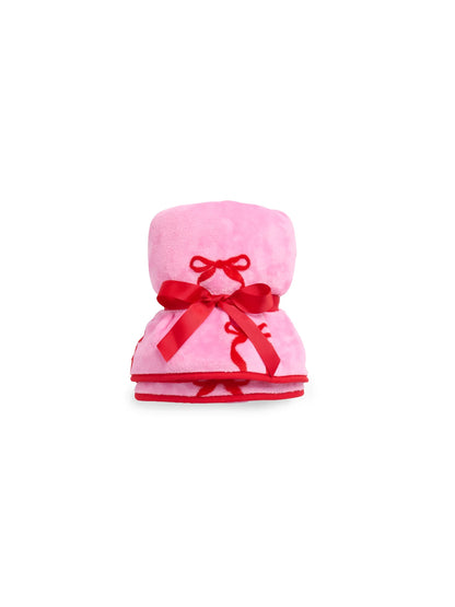 Bow Bath Wrap, Pink