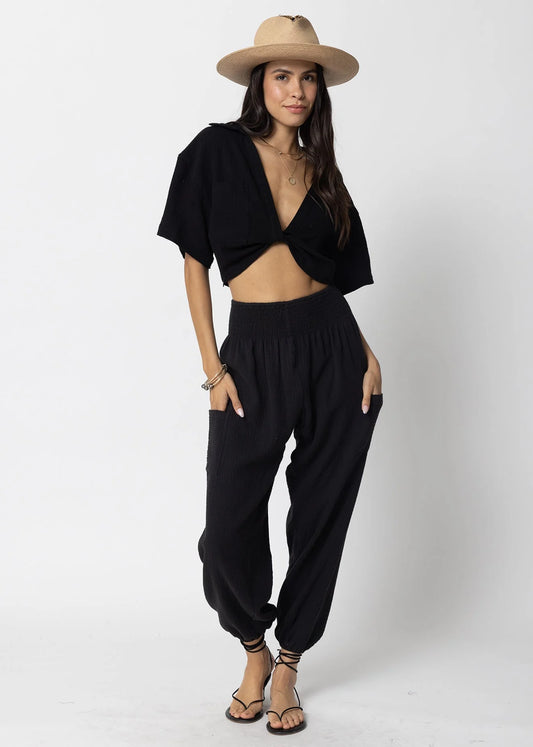 Easy Cargo Beach Pant, Black