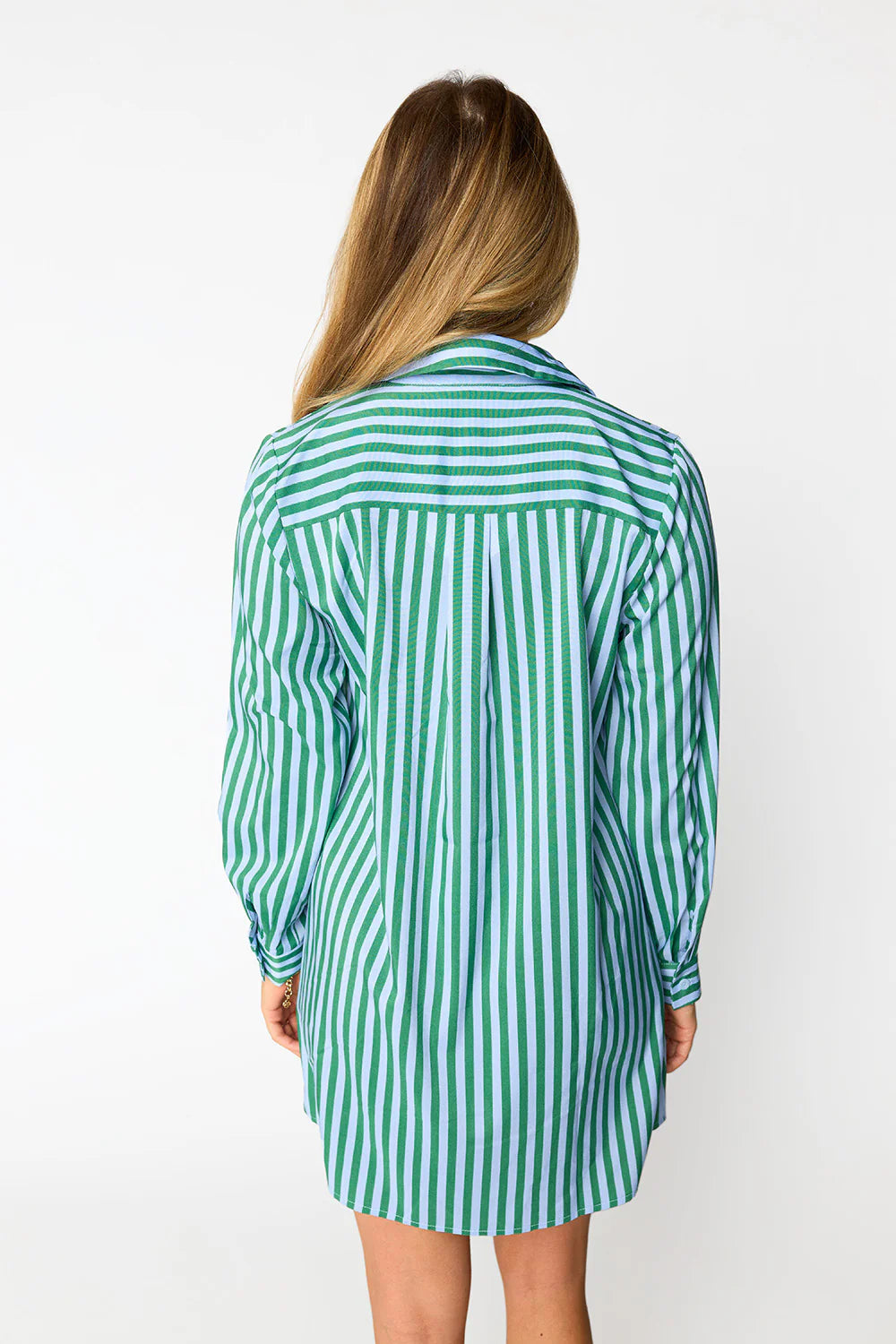 Beau Cucumber Striped Dress