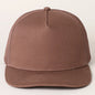 Solid Color Cotton Trucker Hat