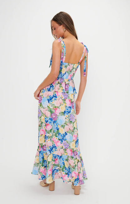 Paxton Midi Dress - Flower Shop
