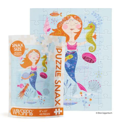 Mermaid & Friends 48pc Puzzle Bag