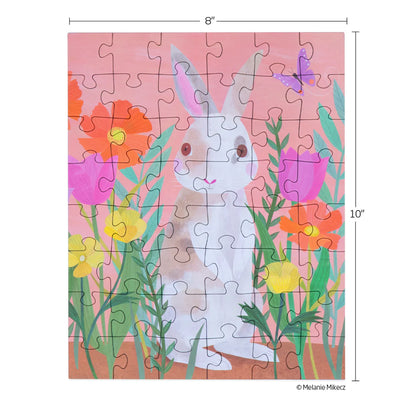 Bunny Patch 48 Piece Puzzle Bag