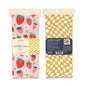 Strawberry Check Microfiber Towel