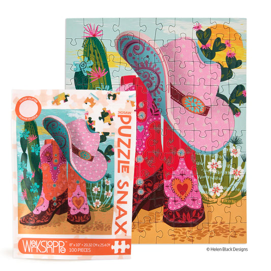 Cowgirl Essentials 100 Piece Puzzle Bag