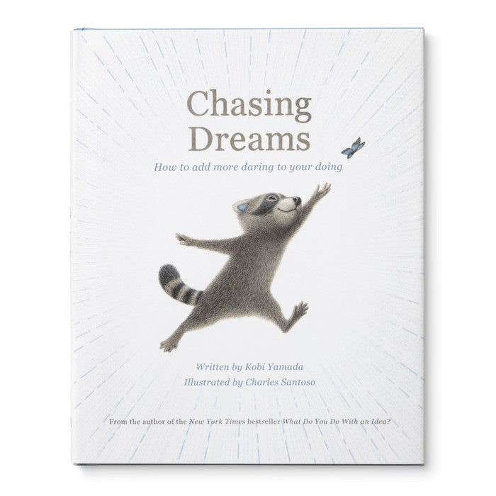 Chasing Dreams Book W/ Plushy Raccoon