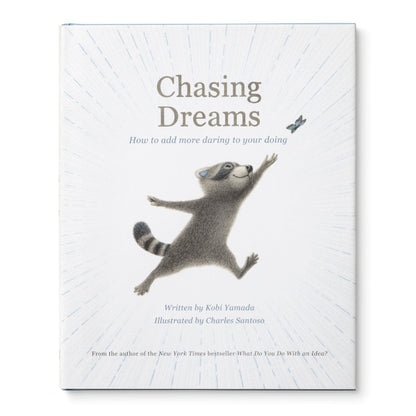 Chasing Dreams Book W/ Plushy Raccoon