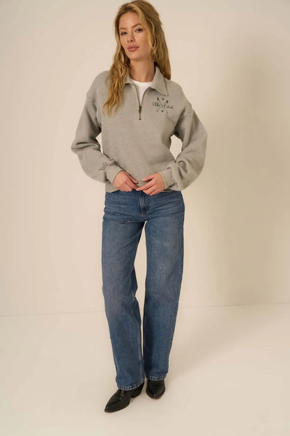 Ski Club Half Zip Sweatshirt