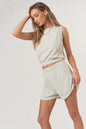 Aster Seamed Tank & Short Set