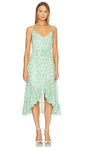 Frida Dress - Green Texture