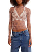 Lady Lux Layering Top- Fawn Combo