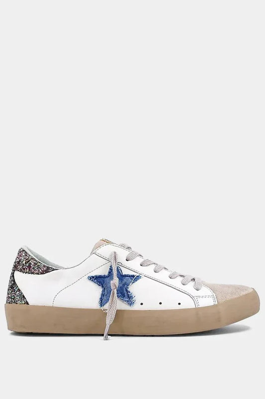 Paula Adult Sneaker - Tie Dye Denim