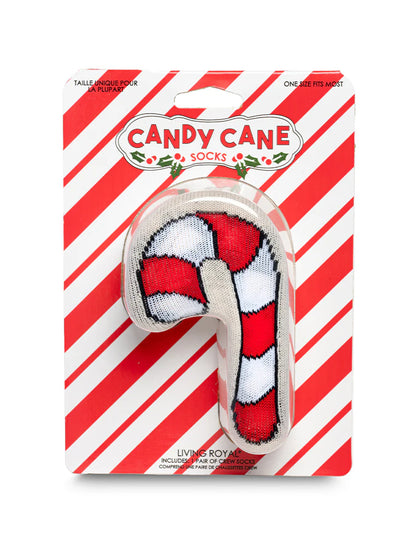 Adult Candy Cane 3D, Socks