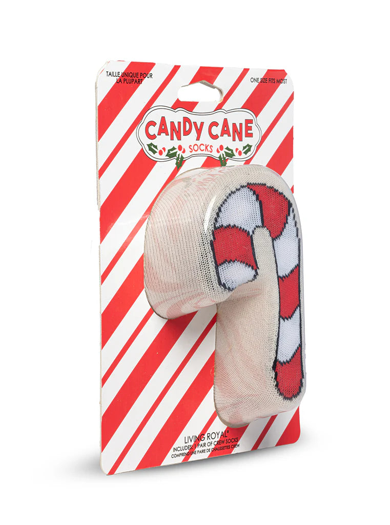 Adult Candy Cane 3D, Socks