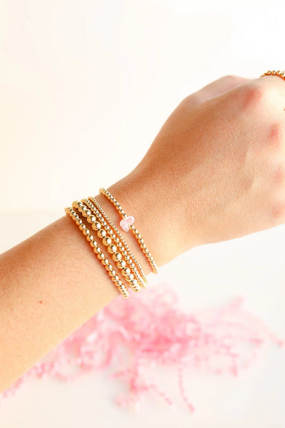 Boot BB Bead Bracelet - Pink