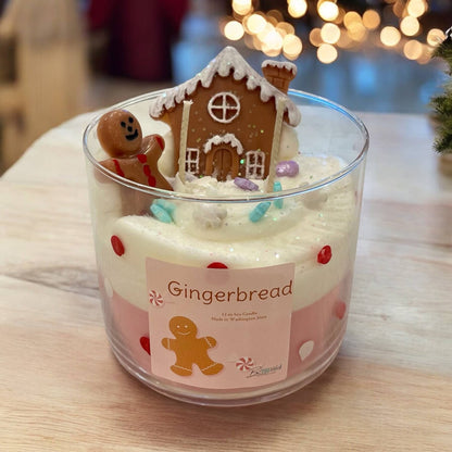 Gingerbread Dessert Candle