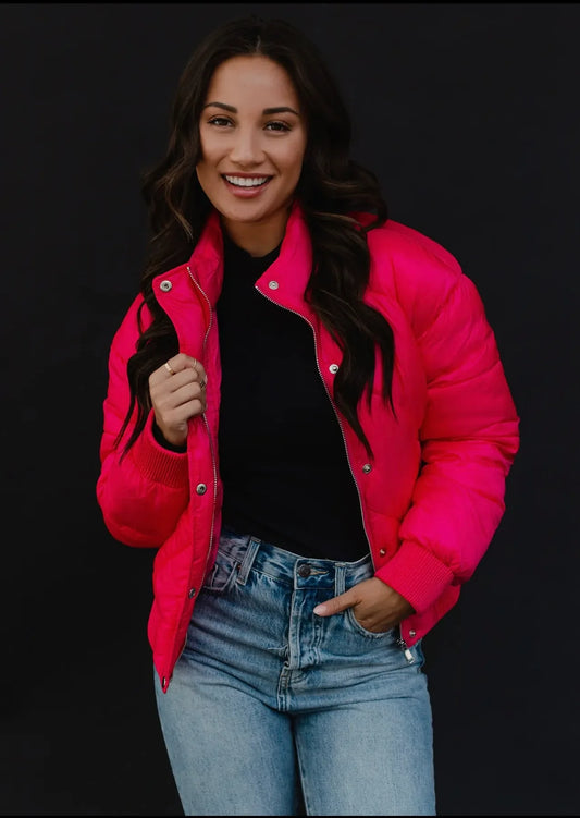 Hot Pink Puffer
