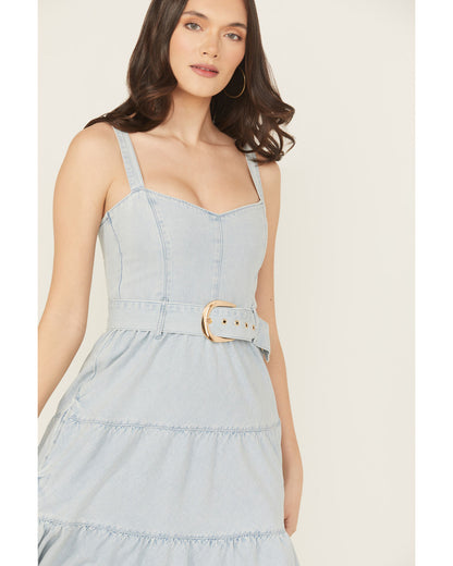 Lainey Midi Dress, Dew Drop