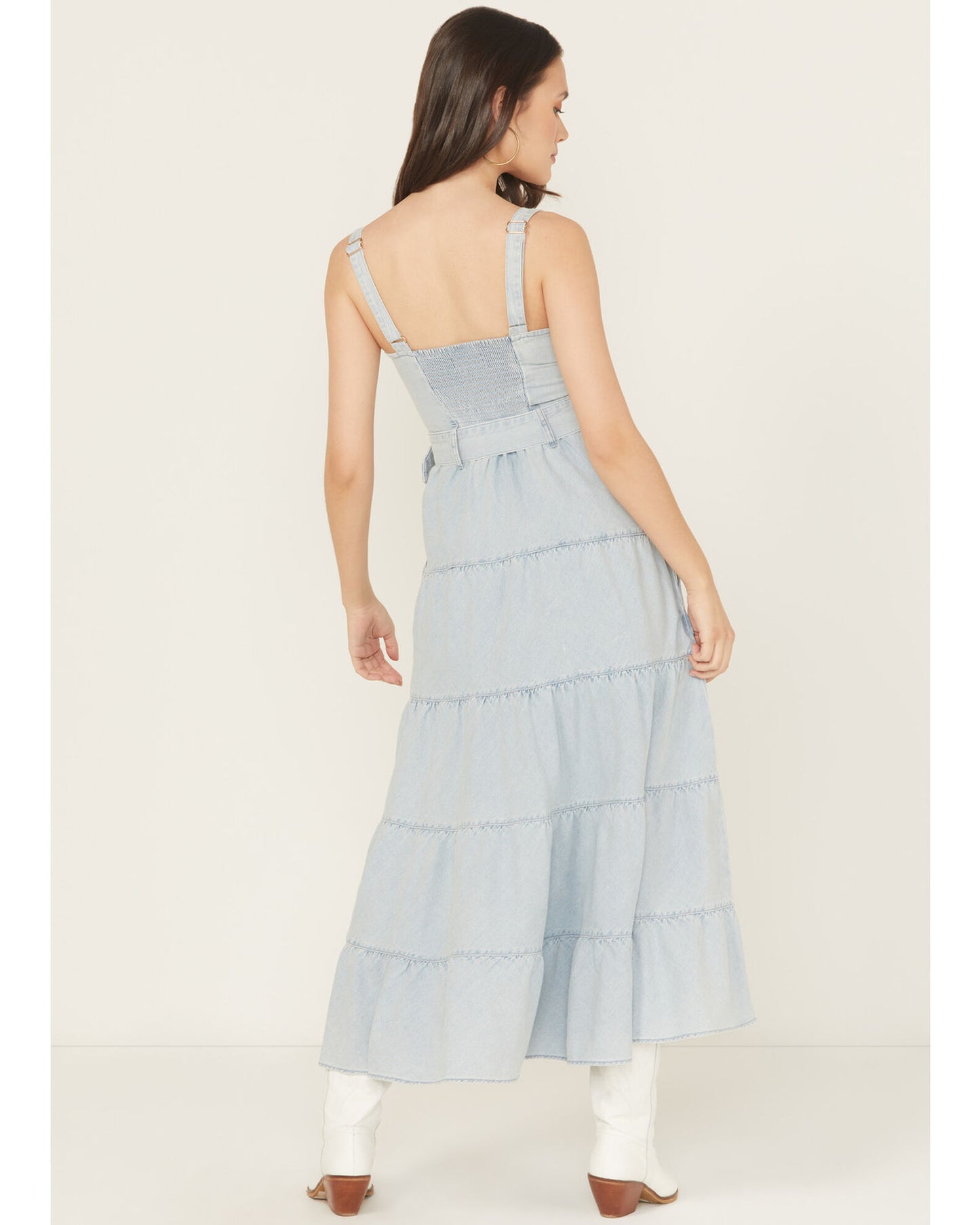 Lainey Midi Dress, Dew Drop