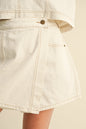 Stitch Detail Skort