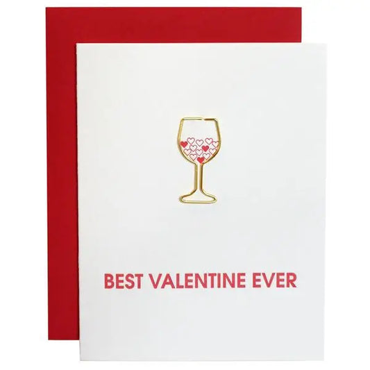 Best Valentine Ever paperclip Card