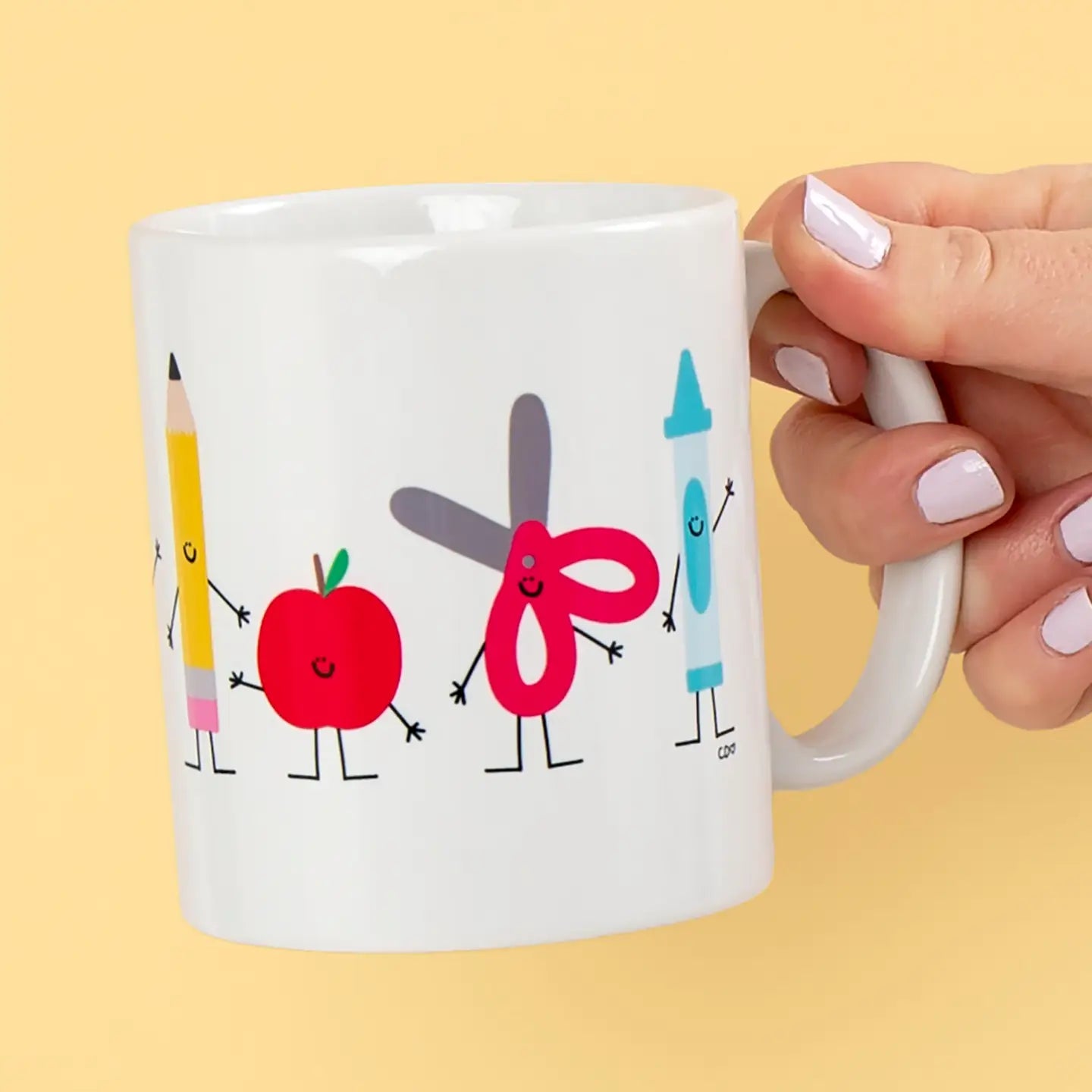 School Supplies Doodle Mug