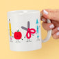 School Supplies Doodle Mug