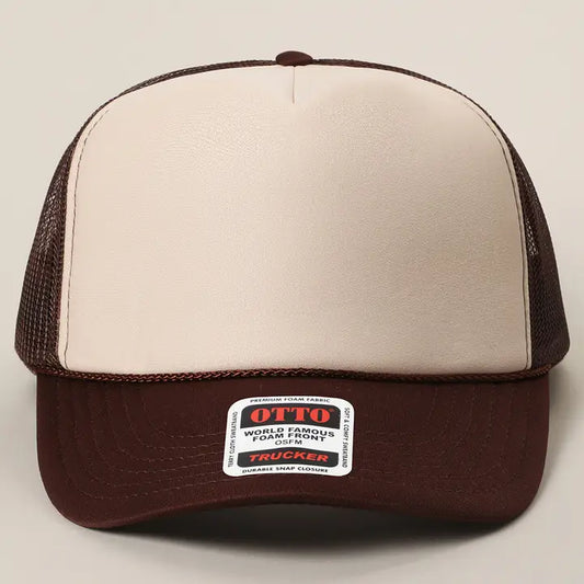 Two-Tone Mesh Back Trucker Hat