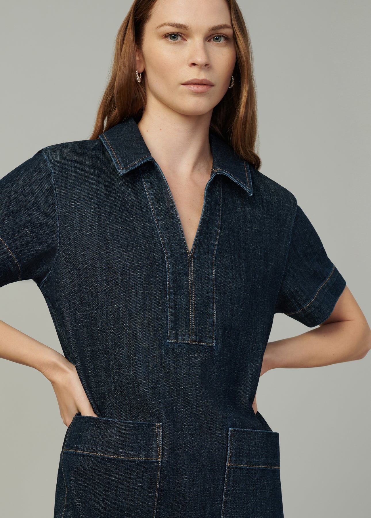 Lillian Denim Dress - Out Of Control