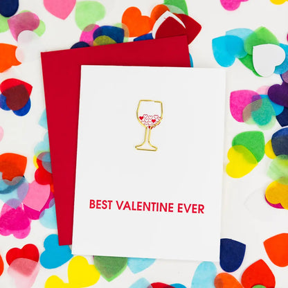 Best Valentine Ever paperclip Card