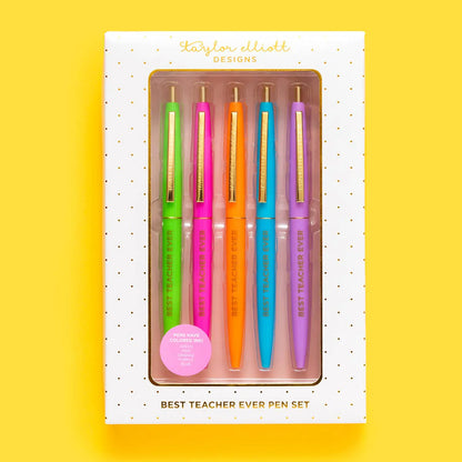 Teacher Appreciation Pen Set