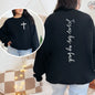 Jesus Has My Back Crewneck