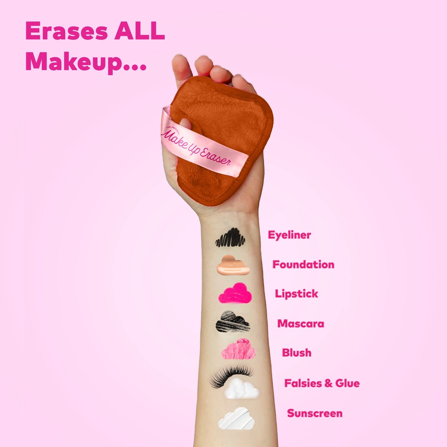 Hot Cocoa 7 Day Make Up Eraser Set