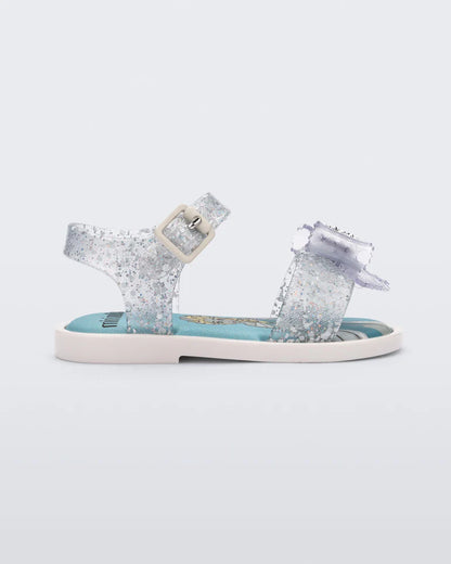 Kid's Disney Mar Sandal, clear/glitter (Elsa)