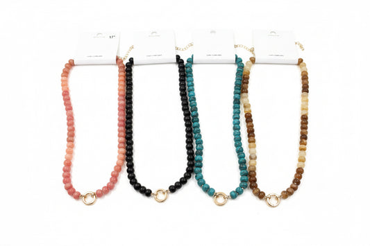 Beaded Clasp Necklace