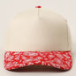 Two-Tone Paisley Trucker Hat