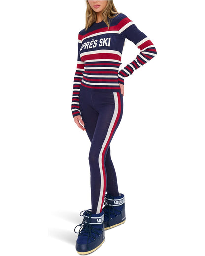 Cozy Race Stripe Legging